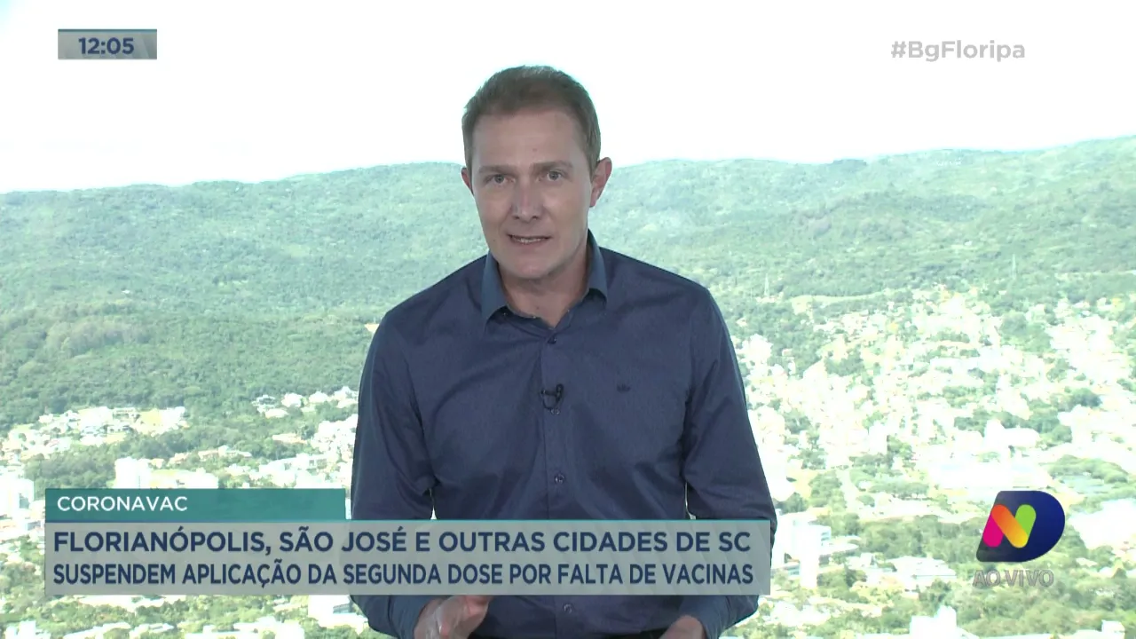 Florianópolis e outras cidades de SC suspendem aplicação da segunda dose por falta de vacinas
