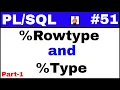Tutorial Difference between Rowtype and Type in Oracle TechShooterIN