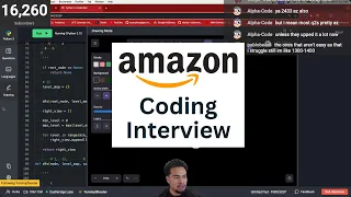 Mock Coding Interview with an Amazon Engineer ft ShehbajDhillon