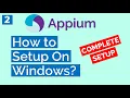 Appium Tutorial 2 How to setup Appium on Windows for Android mobile - Real device Emulator