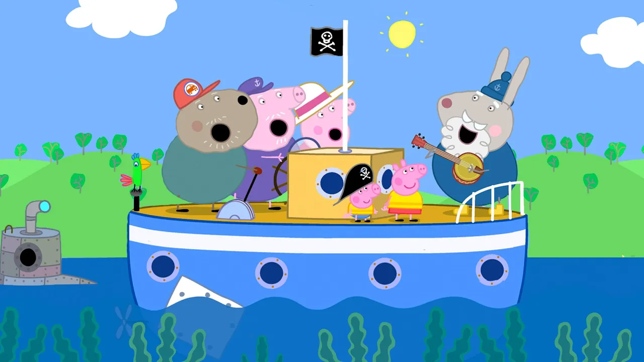 A canção de navegação do Grampy Rabbit | Peppa Pig Português Brasil Episódios Completos