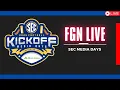 Download Lagu FGN LIVE - SEC Media Days Continue | Pre-Season Polls and Awards