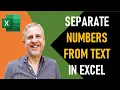 How to Extract Numbers from Text in Excel 3 Methods - Power Query VBA Function TEXTJOIN Formula