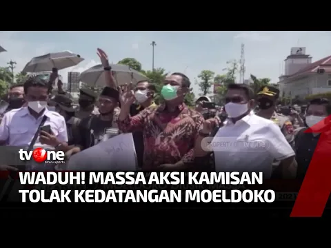Peserta Aksi Kamisan Tolak Kedatangan Moeldoko di Semarang