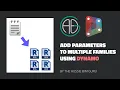 Add Shared Parameters to multiple Families using Dynamo