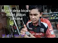 Analisa offset piston mio dan arah panah piston.