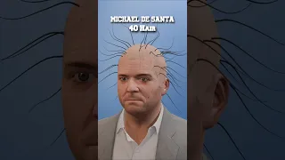 GTA V Michael De Santa With Hair Gta Hair Michael Blender Gta5 