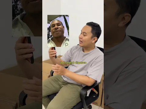 BANTU PAK SALEH PORTER VIRAL YANG JATUH DARI TANGGA