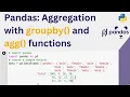 Pandas Data Aggregation with groupby and agg Functions