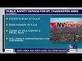 NV Energy issues power outage in Mt Charleston