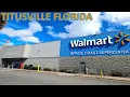 Shopping at Walmart in Titusville Florida Space Coast Walmart Supercenter - Store 649
