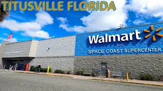 Shopping at Walmart in Titusville Florida Space Coast Walmart Supercenter - Store 649