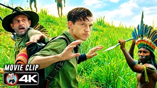 Amazonian War Party Ambush | THE LOST CITY OF Z (2016) Movie CLIP 4K