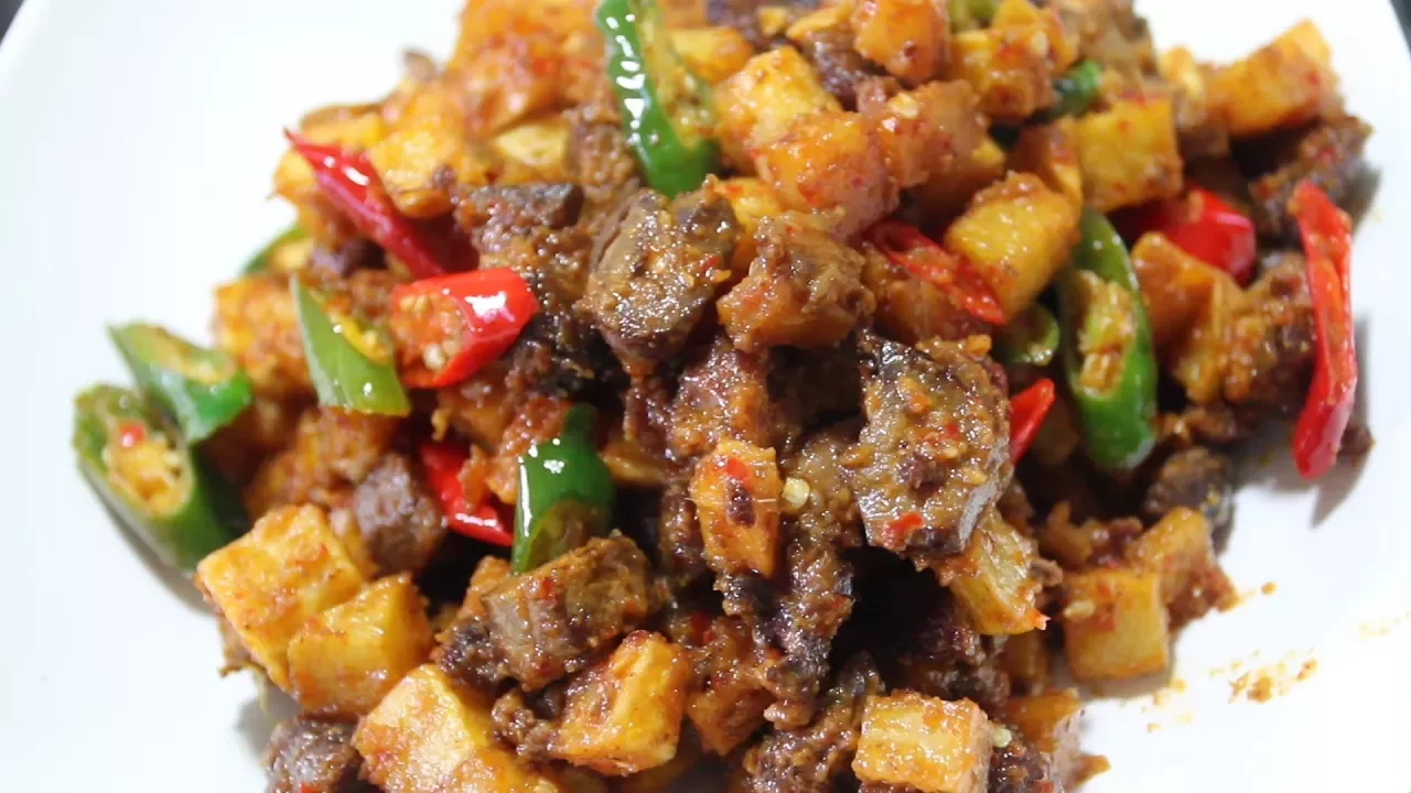 RESEP SAMBAL GORENG KENTANG TANPA SANTAN. 