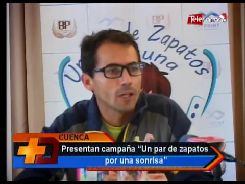 Presentan campaña Un par de zapatos por una sonrisa