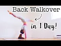 Download Lagu How to do a Back Walkover in One Day!