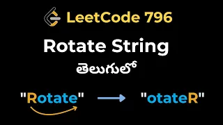 Leetcode 796 Rotate String Python