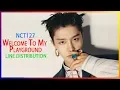 NCT 127 - Welcome To My Playground Line Distribution (Color Coded)