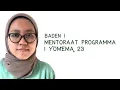 Lagu Clara | Baden | Mentoraat Programma | YOMEMA 23