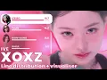 Download Lagu IVE - XOXZ (line distribution + visualiser)