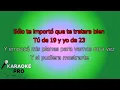 Sebastián Yatra - Cristina KARAOKE con LETRA