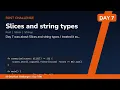 Slices and string types - Day Rust Challenge
