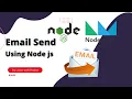 Email send in Node js nodemailer invalid login user name and password error solve