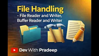 File Handling in Java Full Tutorial FileReader FileWriter BufferedReader BufferedWriter