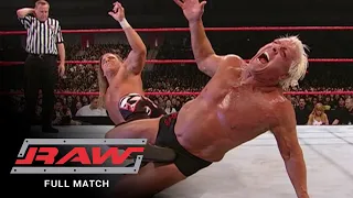 full match shawn michaels vs ric flair monday night raw february 7 2005