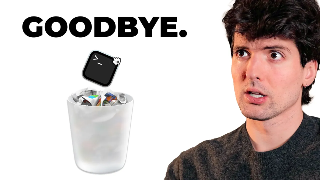 I'm done with terminals: video thumbnail