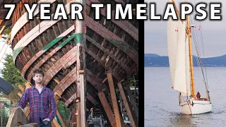 START TO FINISH – Rebuilding a big wooden yacht!