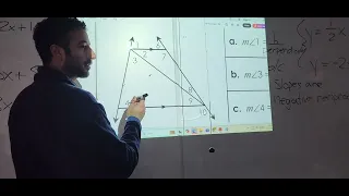 1022 Homework Review on Parallel Lines and Transversals