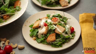 Kale Caesar Salad Forks Over Knives