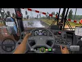 Bus Simulator Ultimate Mobile GamePlay | Drive the Mercedes-Benz Tourrider Business Bus in Rain