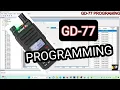 Radioddity GD-77 Programing Using Original Software