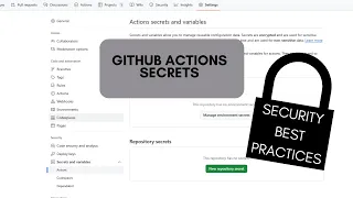 GitHub Actions Secrets Security Best Practices