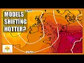 Ten Day Forecast Models Starting To Shift Back In A Hotter Direction