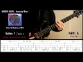 Morbid Angel - Immortal Rites - Guitar riffs with tabs / cover / lesson