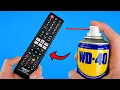Lagu Breng WD-40 aan op de afstandsbediening en laat u verrassen! Waarom is het niet gepatenteerd?