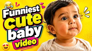 प्यारे बच्चे का सबसे मजेदार वीडियो || Cute Baby Funniest Video || Part 2 😂 