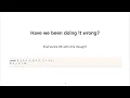 API Structure and Technique Learnings from C Code Review - Ben Deane