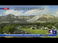 Active fire burning in North Ogden threatening upwards of 15 structures