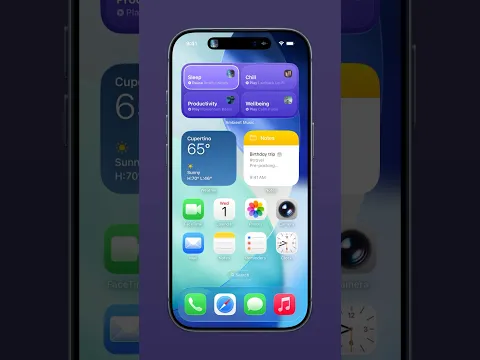 Play ambient music from your Home Screen | Apple Support