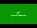Chapter 13 Static Variables and Methods