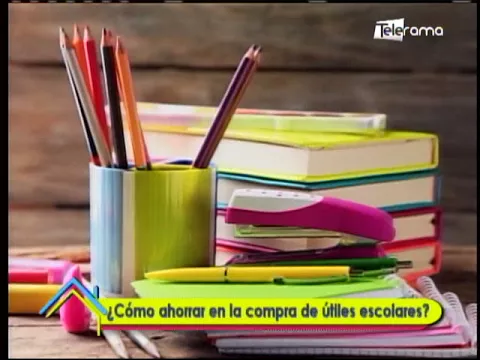 ¿Cómo ahorrar en al compra de útiles escolares?