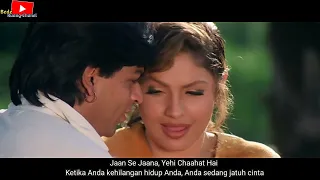 chaahat na hoti kuch bhi na hota chaahat 1996 lirik terjemahan indonesia shahrukh khan pooja bhatt