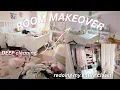 ROOM MAKEOVER 2026 deep cleaning painting reorganizing