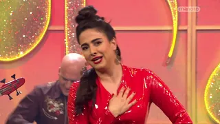 شب جمعه سری سوم قسمت ۱ اجرای لیپ سینک هدیه با آهنگ دسته دسته از سوزان روشن 