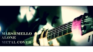 Download Marshmello - Alone - Djent METAL COVER By Jeje GuitarAddict MP3