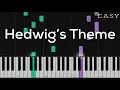 Hedwig s Theme - Harry Potter EASY Piano Tutorial Arr by Dan Coates